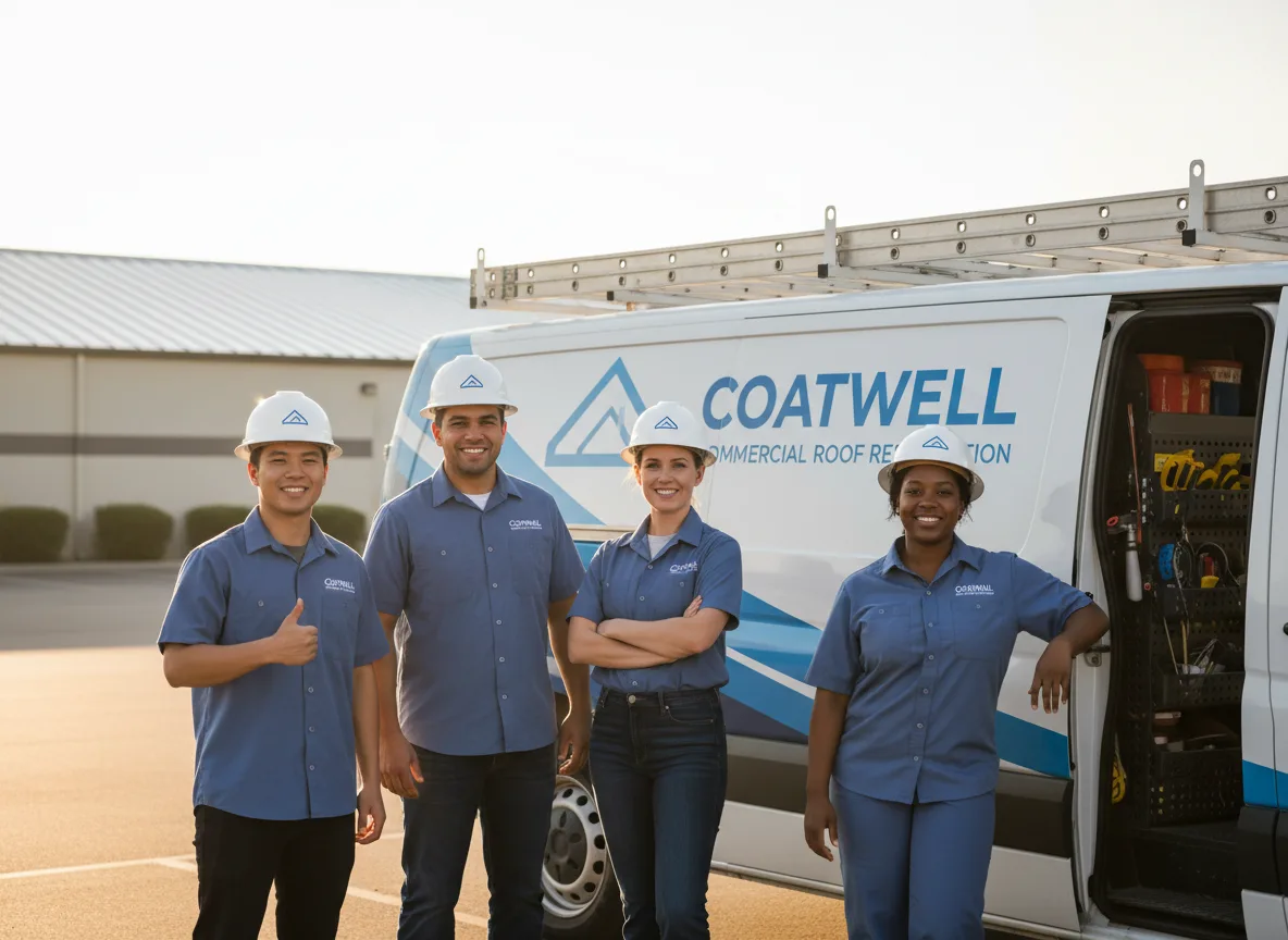 Commercial roof coating company in Leicester, NY